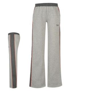 Lonsdale Contrast OH Jog Pants Ladies Grey