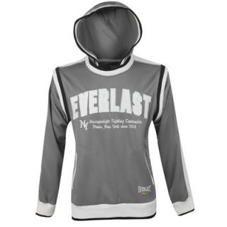 Everlast Poly Hoody Mens Grey