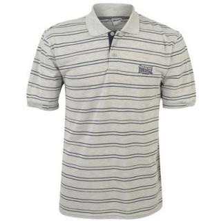 Lonsdale YD Str Polo Mens Grey