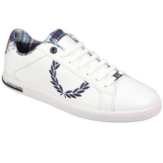 Fred Perry Shelton Leather Mens White