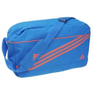 Adidas 3 Stripe Messenger Bag Blue