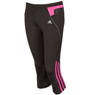 Adidas 3/4 Pant Ladies Black/Pink