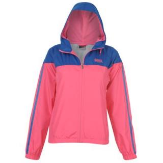 Lonsdale WR Poly Jacket Ladies Pink/Blue