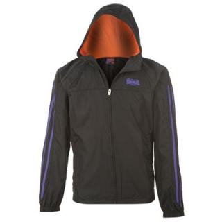 Lonsdale Wind Jacket Mens Black/Purple