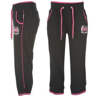 Everlast 3/4 Interlock Pants Ladies Black