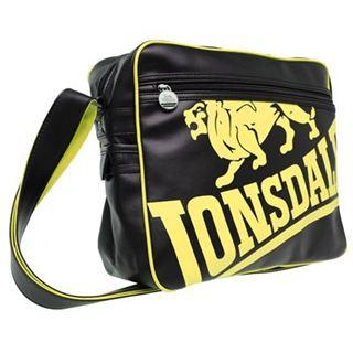 Lonsdale LL Flight Bag Black/Yellow