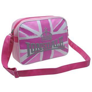 Lonsdale CUJ Flight Bag Ladies Pink ČERVEN