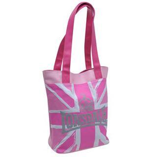 Lonsdale CUJ Shopper Bag Ladies Pink ČERVEN