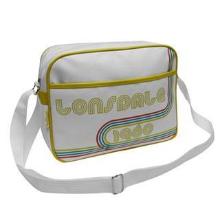 Lonsdale 1960 Flight Bag White 
