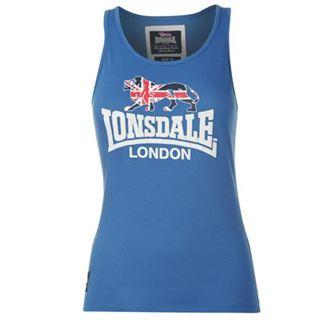 Lonsdale Vest Ladies Blue