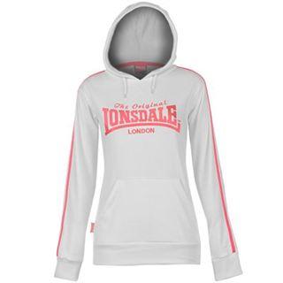 Look at Me Large Logo Hoody Ladies White