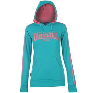 Look at Me Large Logo Hoody Ladies Teal