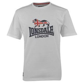 Lonsdale Flying T Shirt Mens White