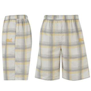 Everlast AOP Shorts Mens White/Grey