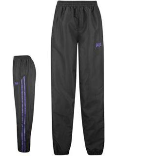 Lonsdale Woven Opem Hem Pants Black/Purple
