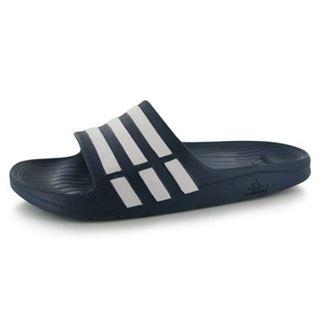 Adidas Duramo Slide Pool Shoes Mens Navy