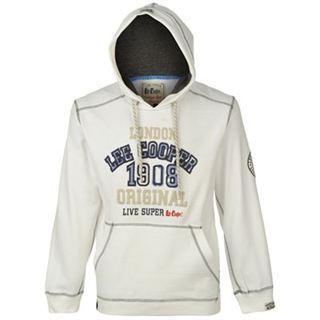 Lee Cooper Classic Hoody Mens White