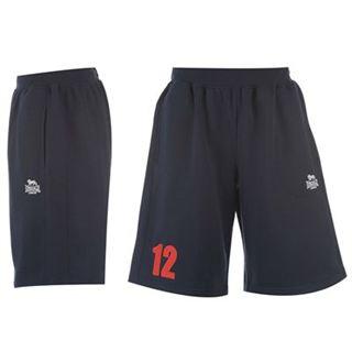 Lonsdale FTF Fleece Shorts Mens Navy