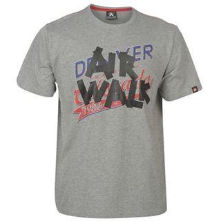 Airwalk Print T Shirt Mens Grey