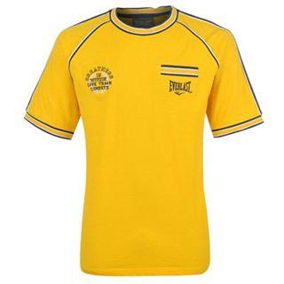 Everlast Premier T Shirt Mens Yellow