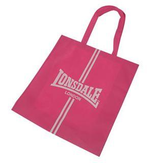 Lonsdale Shopper Bag Pink/White