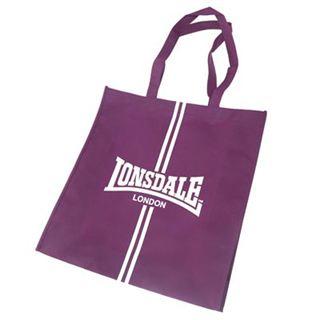 Lonsdale Shopper Bag Purple/White