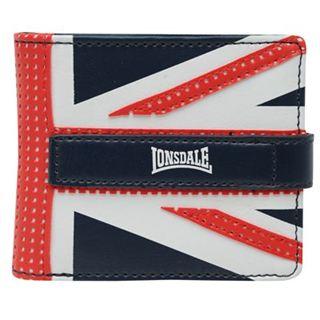 Lonsdale Union Jack Wallet Mens Navy/W/R