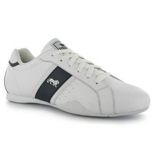 Lonsdale Popular Trainers Mens White/Navy