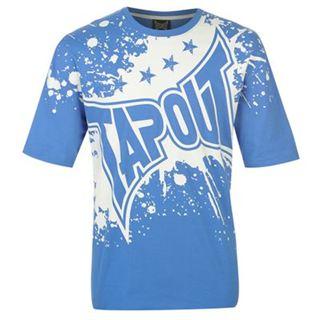 Tapout Core T Shirt Mens Blue
