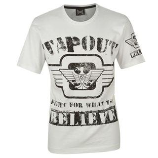 Tapout Believe T Shirt Mens White
