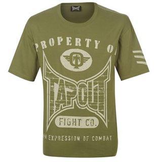 Tapout 10520 Print T Shirt Mens Green