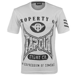 Tapout 10520 Print T Shirt Mens White