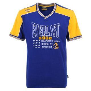 Everlast Prem2 Tee Mens Navy/Yellow