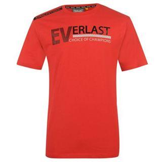 Everlast Fashion T Shirt Mens Bright Red