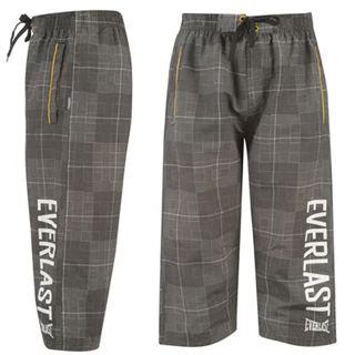 Everlast AOP 3/4 Pans Mens Black/Grey