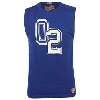 Russell Athletic Print Vest Mens Blue