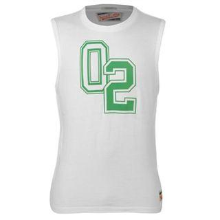 Russell Athletic Print Vest Mens White