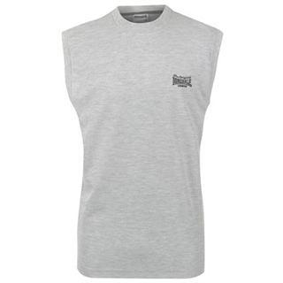 Lonsdale S Less Tee Mens Grey/Navy