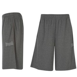 Lonsdale Boxing Shorts Mens Charcoal Marl