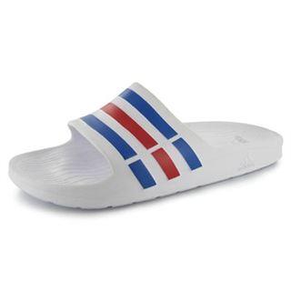 Adidas Duramo Slide Pool Shoes Mens Black